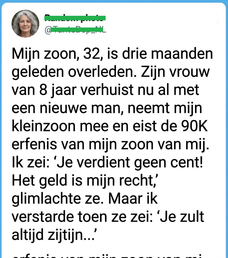 Het Onverwachte Verzoek Van Mijn Schoondochter Dat Ons Leven Veranderde