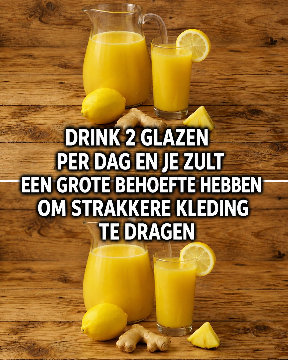 Natuurlijke vetverbrandende drank: 3 ingrediënten om weer in vorm te komen