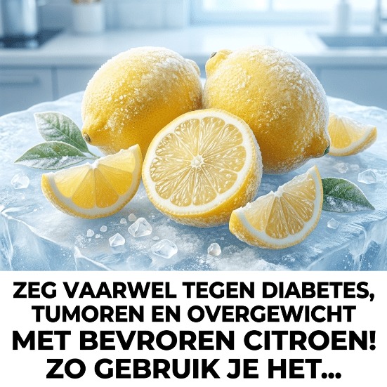 Zeg vaarwel tegen diabetes, tumoren en overgewicht met bevroren citroen! ZO GEBRUIK JE HET…