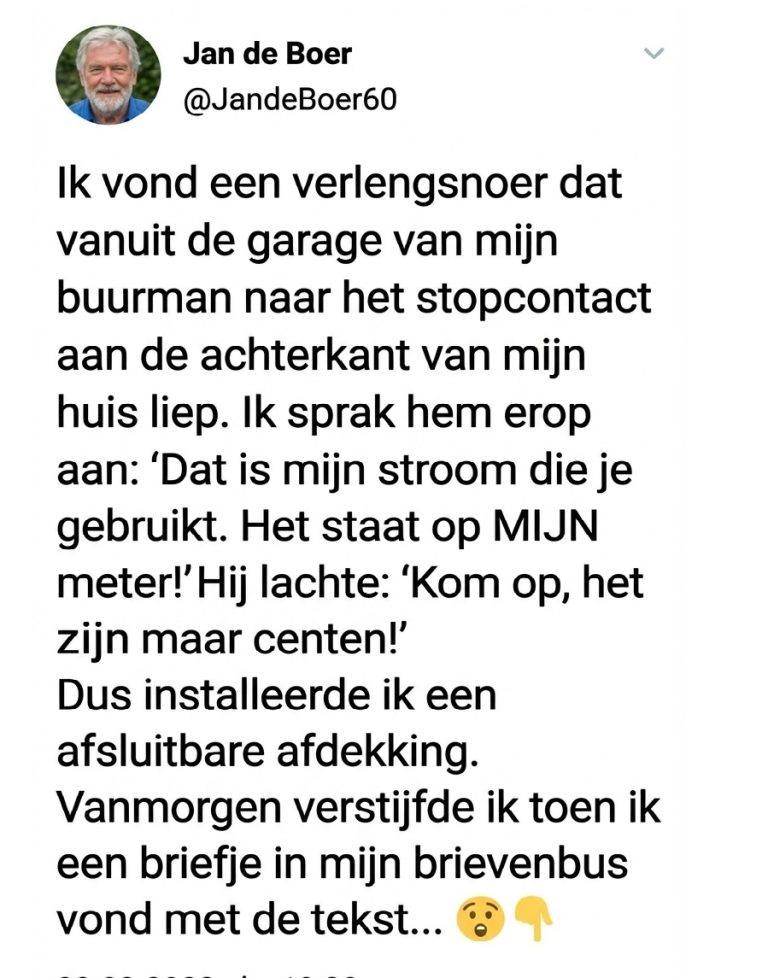 Vorige week ging ik mijn achtertuin in in de hoop op een rustig moment, en merkte meteen iets vreemds op.