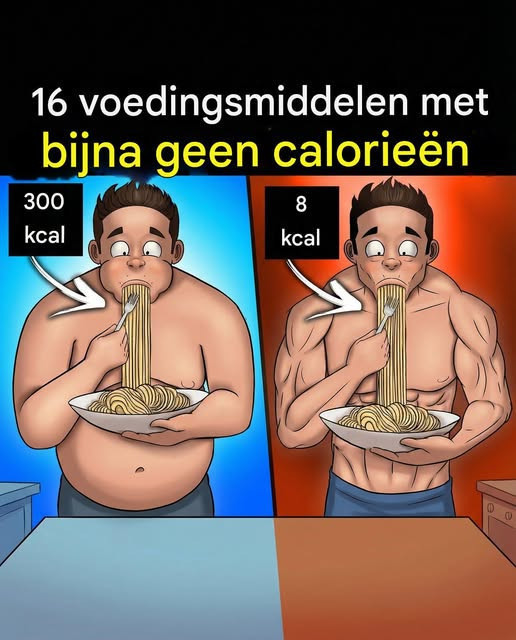 16 voedingsmiddelen met bijna geen calorieën