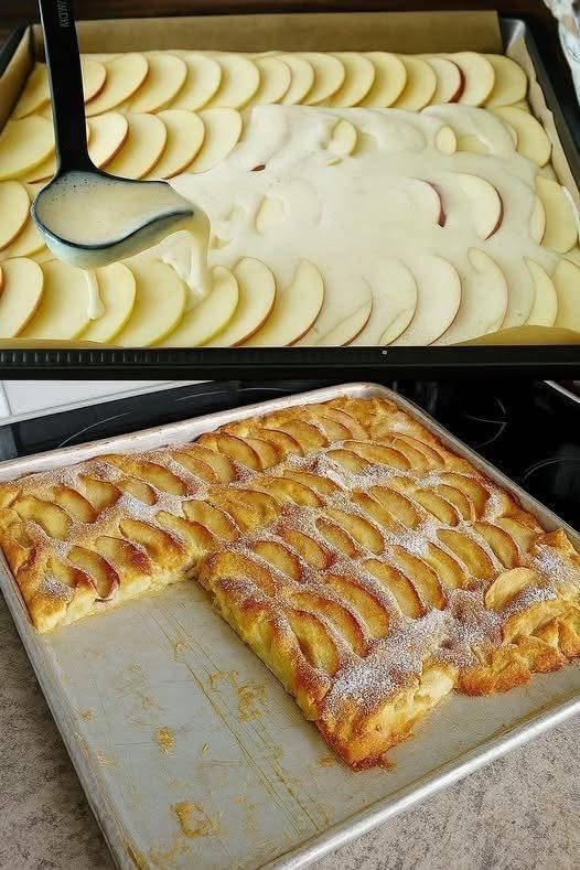 Zachte Appeltaart op een Bakplaat – Luchtig, Makkelijk en Heerlijk