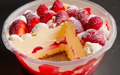 Aardbeien-speculoos-tiramisu in een beker: het frisse en onweerstaanbare dessert!