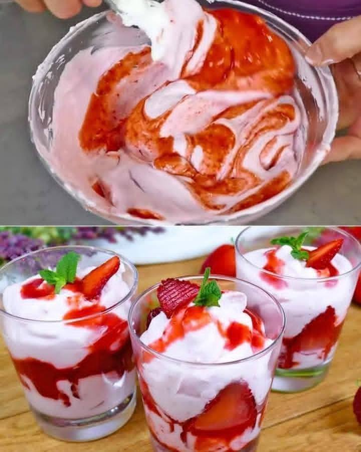 Aardbeienmousse: het recept voor een snel en heerlijk dessert