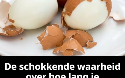 Hoeveel dagen kunnen hardgekookte eieren in de koelkast bewaard worden?