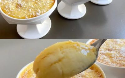 Een heerlijk dessert zonder enige moeite: gewoon mengen en in de koelkast zetten.