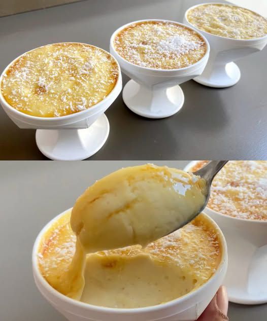 Een heerlijk dessert zonder enige moeite: gewoon mengen en in de koelkast zetten.