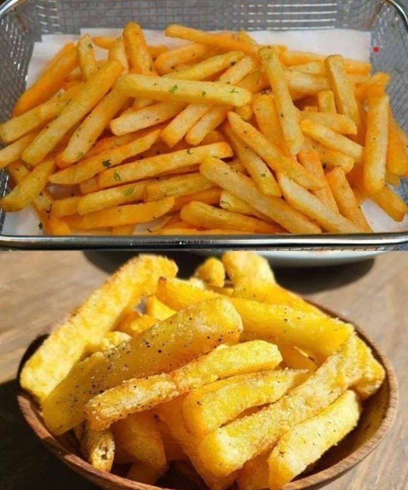 De maizena-truc voor knapperige frietjes