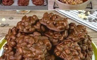 Keto Chocolade Pinda Clusters: Een suikervrije, koolhydraatarme snoepvervanger die je trek stilt