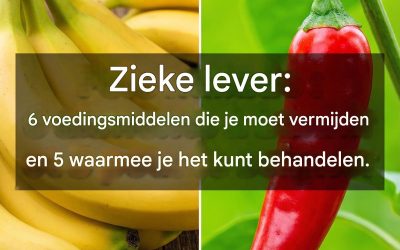6 voedingsmiddelen die je moet vermijden bij een vette lever en de 5 beste voedingsmiddelen bij een vette lever