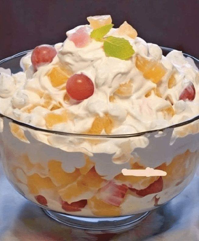 Niets is Lekkerder dan de Ambrosiasalade van Mijn Oma!