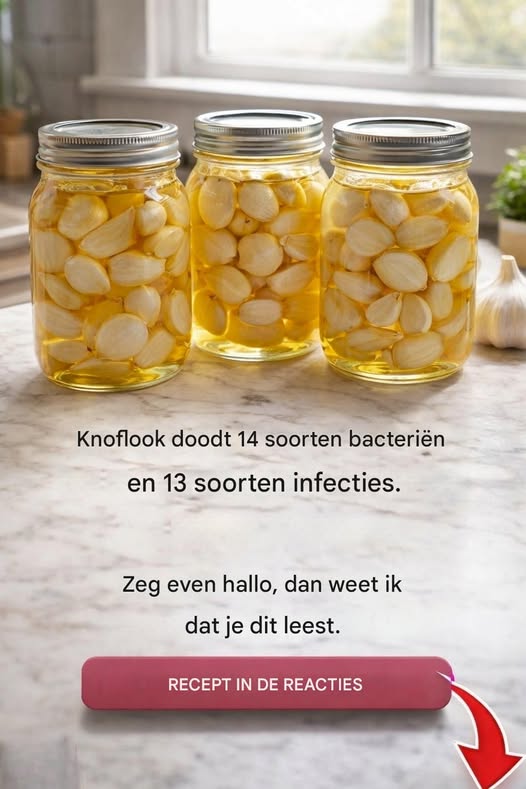 Wist je dat knoflook een natuurlijk antibioticum is dat infecties kan helpen bestrijden?