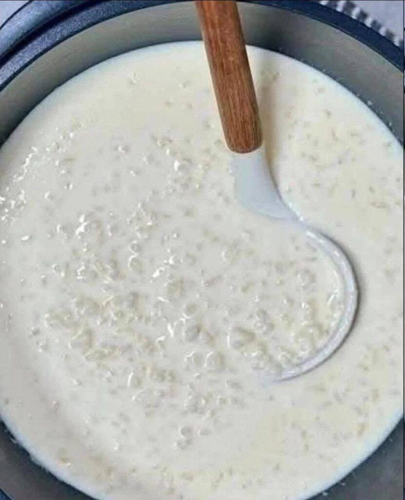 RECEPT VOOR ROMIGE RIJSTPUDDING…………of meer