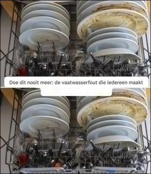 Doe dit nooit meer: ​​de vaatwasserfout die iedereen maakt