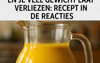 Kurkuma-citroendrank: een natuurlijk elixer voor gewichtsverlies en lichaamsreiniging