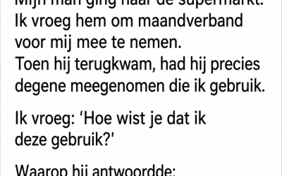 Een klein gebaar dat alles onthulde