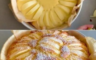 Je hebt maar 2 appels nodig voor de luchtigste appeltaart ooit