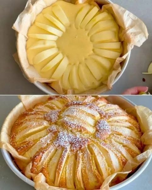 Je hebt maar 2 appels nodig voor de luchtigste appeltaart ooit