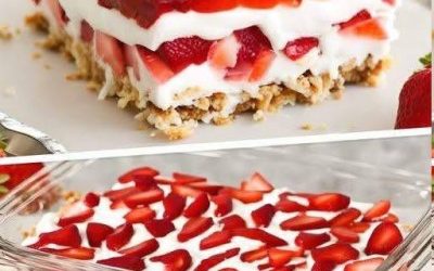 De allerbeste aardbeientiramisu ooit, in 10 minuten klaar!