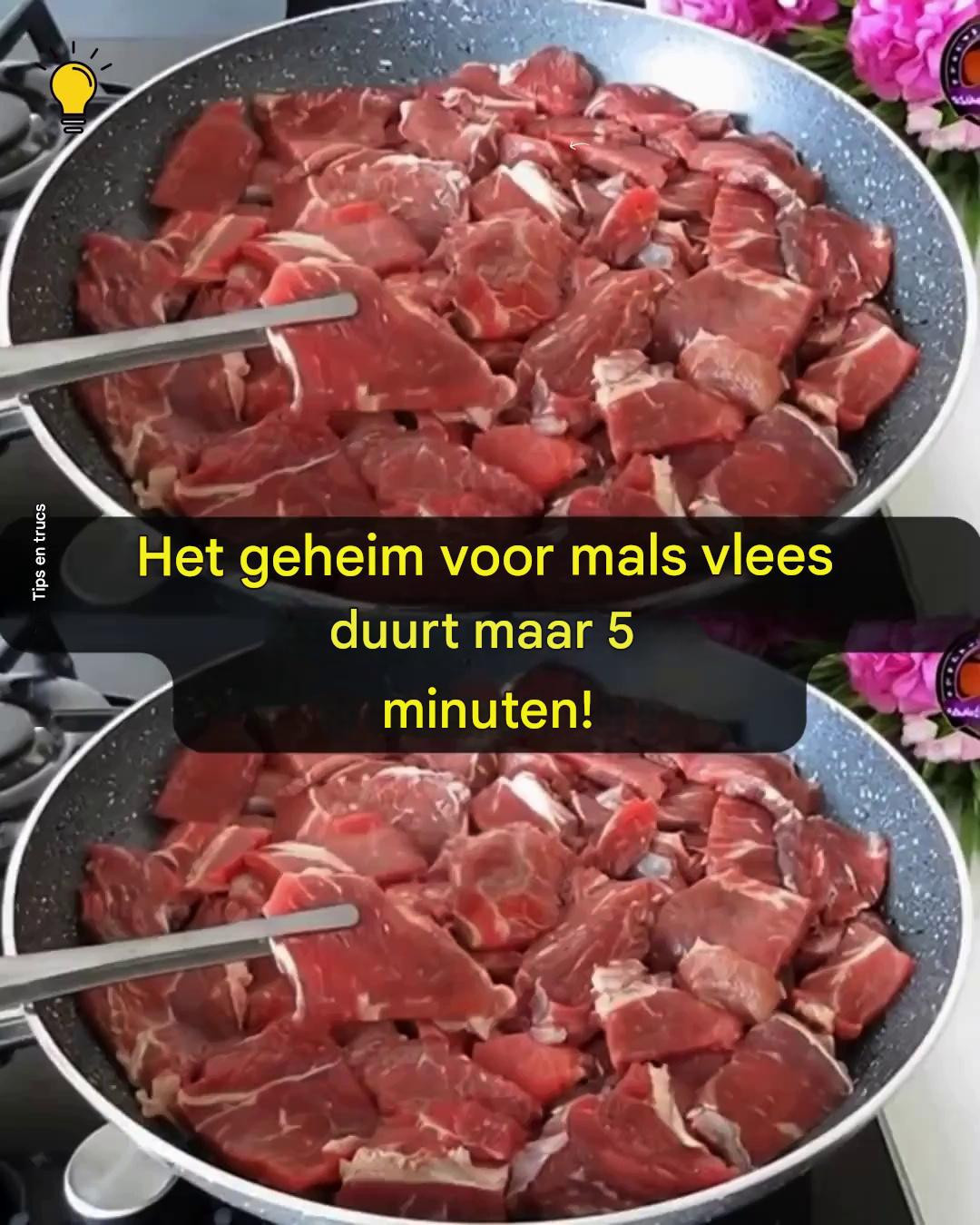 Het onverwachte geheim voor perfect mals vlees in enkele minuten.
