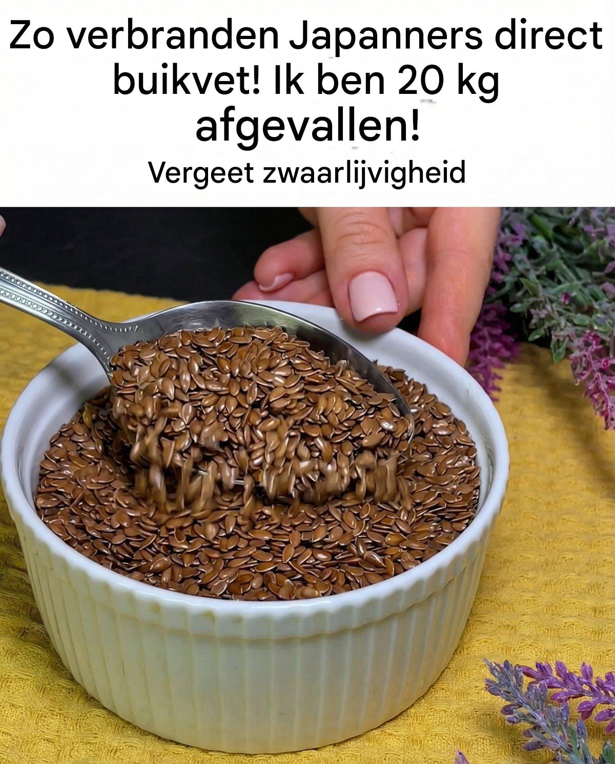 Hoe Japanners direct buikvet verbranden! Ik ben 20 kg afgevallen! Vergeet obesitas!