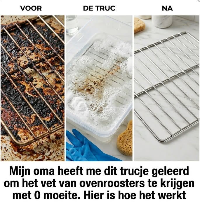 Ik zweer nu bij deze truc! Zo maak je ovenroosters weer blinkend schoon zonder urenlang te schrobben