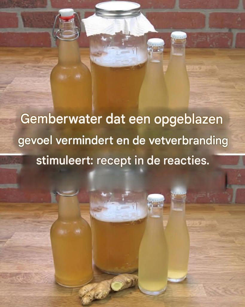 Hoe maak je gemberwater om buikvet te verbranden?