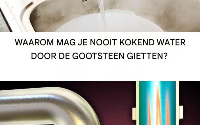 Spoelbak onder druk: waarom het gieten van kokend water een heel slecht idee is