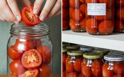 Tomaten op een natuurlijke manier bewaren: de geniale truc om er 24 maanden van te genieten zonder azijn.