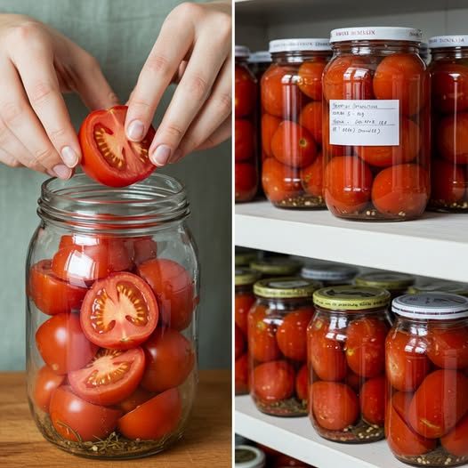 Tomaten op een natuurlijke manier bewaren: de geniale truc om er 24 maanden van te genieten zonder azijn.