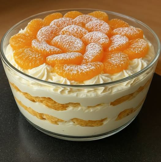 Toetje klaar in 5 minuten deze frisse Mandarijnen Tiramisu moet je proberen