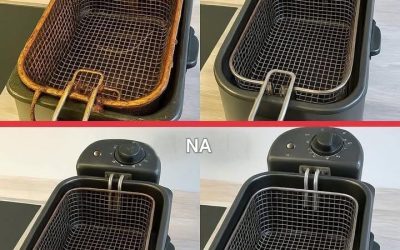 Niemand kent deze snelle methode om je frituurpan te laten blinken