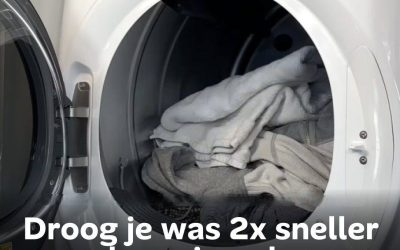 Droog je was 2x sneller met deze simpele truc: dit ligt al in je keukenkastje