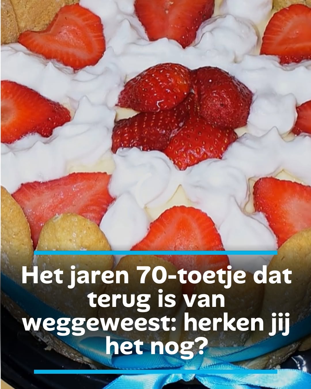 Het jaren 70-toetje dat terug is van weggeweest: herken jij het nog?