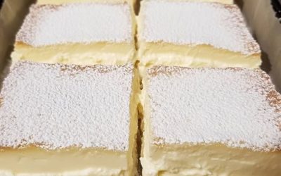 Frisse citroen mascarpone schnitten: luchtig onweerstaanbaar lekker én snel klaar