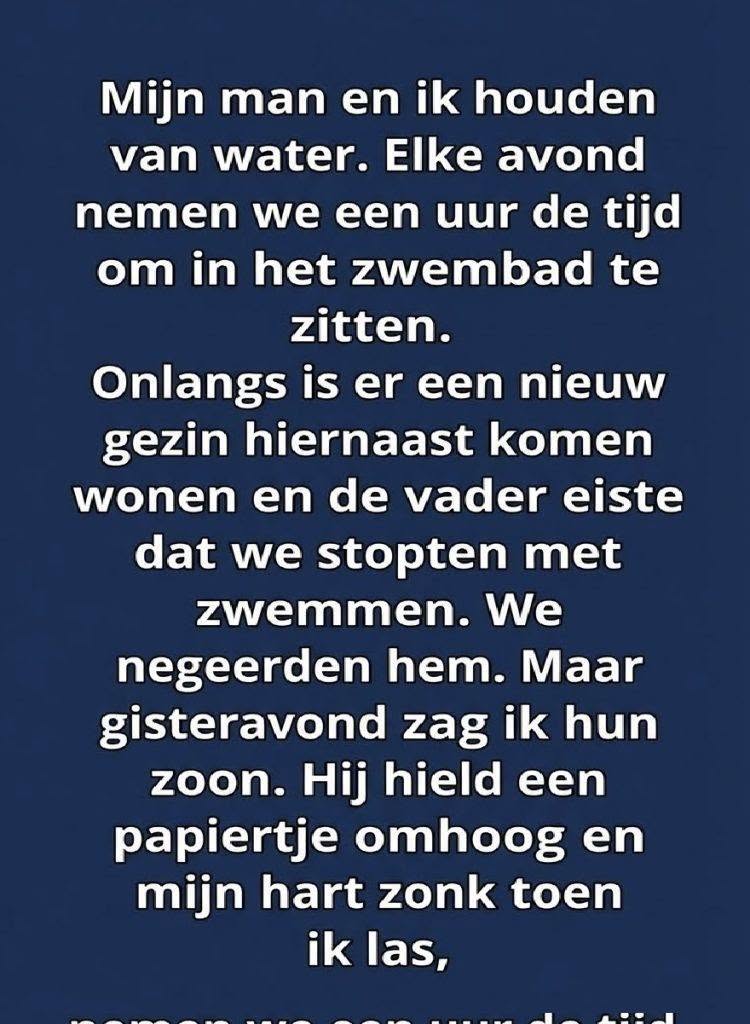 Hoe een routine aan het zwembad veranderde in een les in begrip.