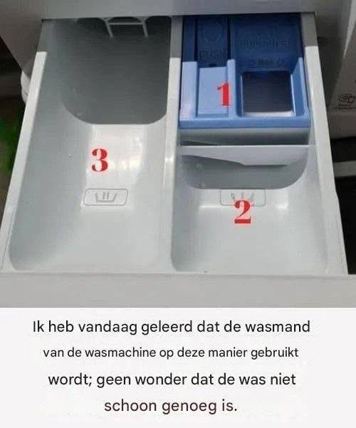 Eindelijk heb ik geleerd hoe ik de wastobbe op de juiste manier moet gebruiken, en dat heeft mijn manier van wassen compleet veranderd.