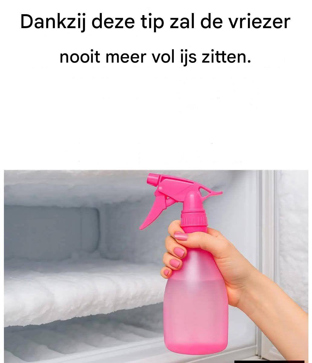 De geniale truc om een ​​vriezer te ontdooien: het ijs verdwijnt zonder dat je de stekker eruit hoeft te trekken.