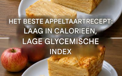 Hoe maak je een appeltaart zonder bloem en met een lage glycemische index?