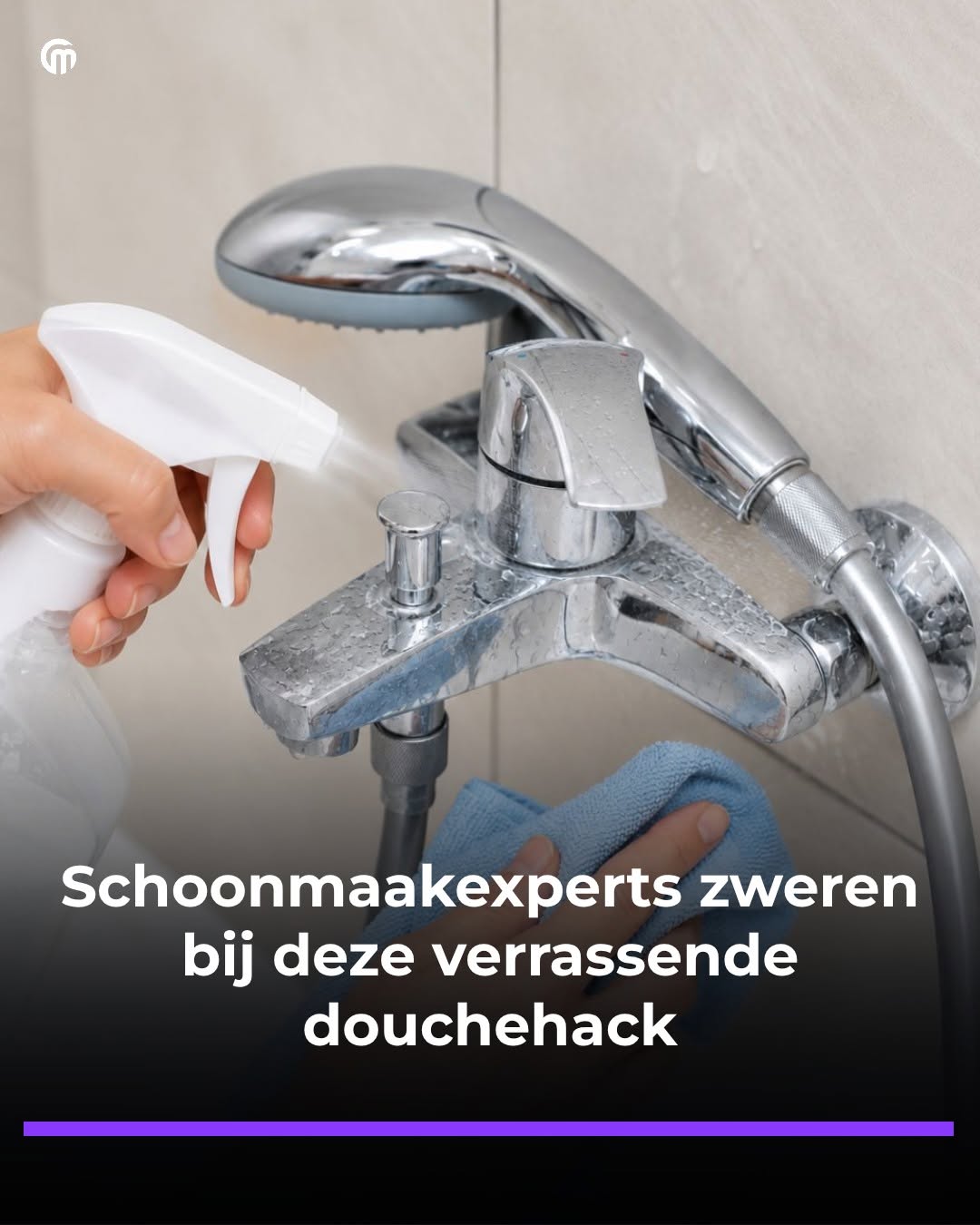 Schoonmaakexperts zweren bij deze verrassende douchehack