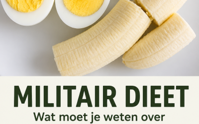 Het militaire dieet: wat moet je weten over dit 3-daagse dieet?
