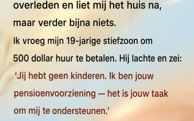 Na het overlijden van mijn man bracht een pijnlijk familiegesprek een onverwachte troost aan het licht.