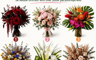 Kies één boeket bloemen: wat zegt jouw keuze over je persoonlijkheid?