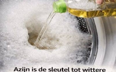 Azijn is de sleutel tot wittere was en zachtere handdoeken, maar de meeste mensen gebruiken het verkeerd. Hier lees je hoe je het wél goed gebruikt.