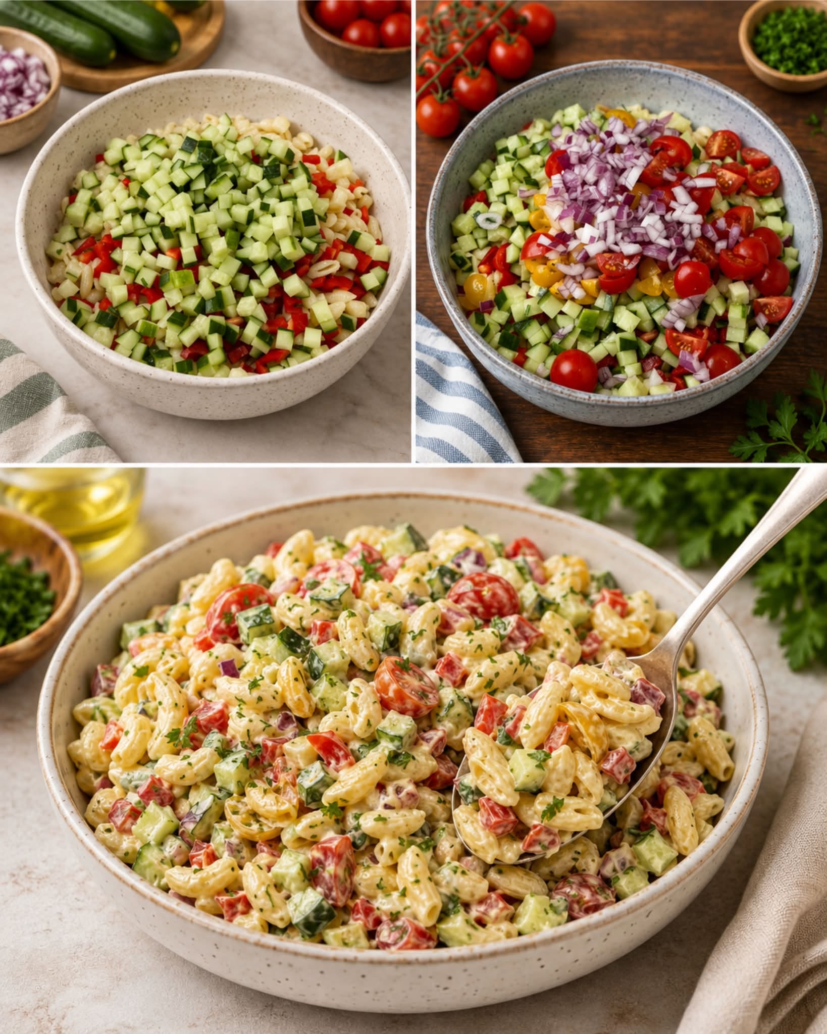 Zweedse pastasalade – romig, fris en perfect voor de zomer.