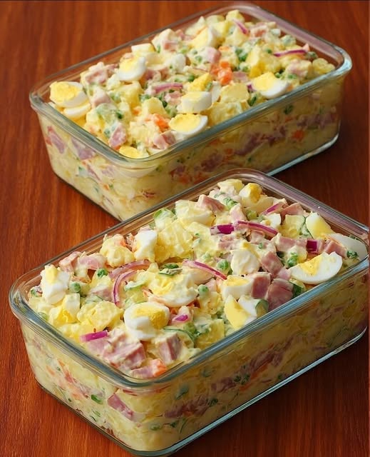 Oost-Duitse eiersalade, ongelooflijk eenvoudig en superlekker.