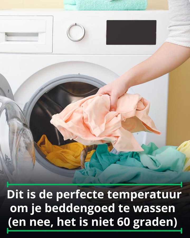 Dit is de perfecte temperatuur om je beddengoed te wassen (en nee, het is niet 60 graden)