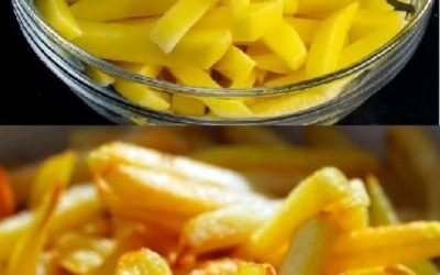 Knapperige Franse frietjes