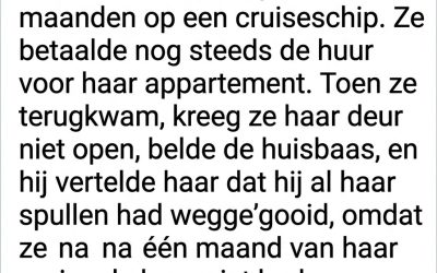 Haar Ouders Betaalden De Hele Tijd De Huur — Dus Waarom Haalde De Huisbaas Haar Appartement Leeg?