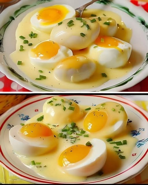 Eieren in mosterdsaus – een eenvoudig en heerlijk gerecht voor elke gelegenheid.
